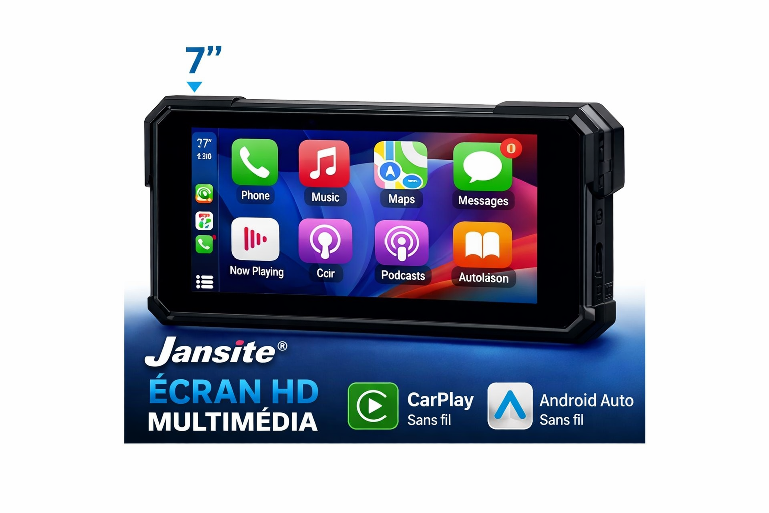 Boîte CarPlay moto
